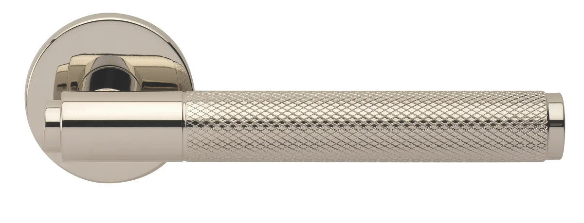 BRIDGE R6 NIS, ручка дверная с усиленной розеткой, цвет -  матовый никель фото купить Ярославль