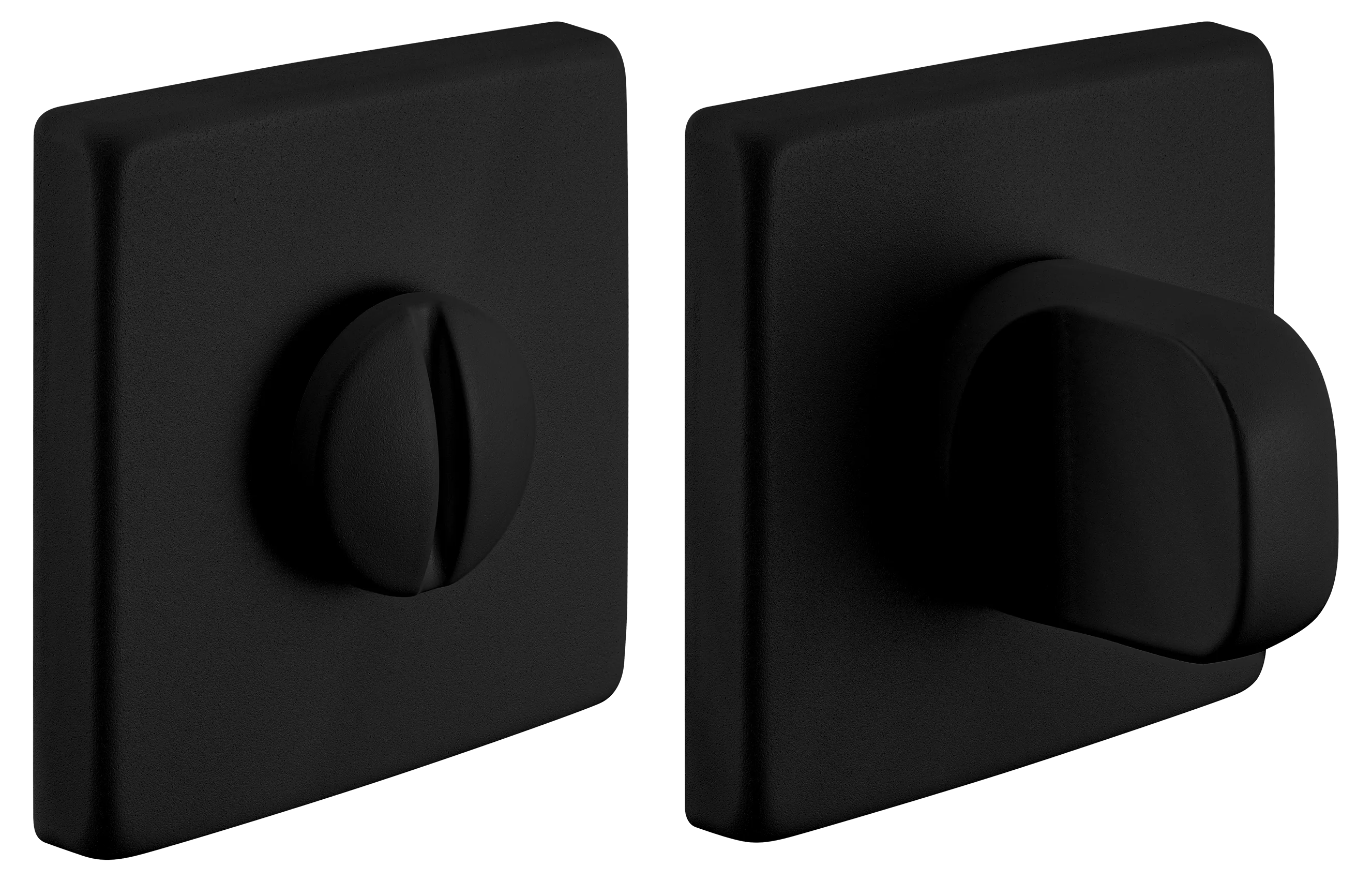 LUX-WC-S5 NERO, завертка дверная, цвет - черный фото купить Ярославль