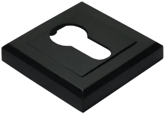 MH-KH-S BL, накладка на ключевой цилиндр, цвет - черный