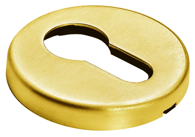 LUX-KH-R5 OSA, накладка на евроцилиндр, цвет - матовое золото фото купить Ярославль