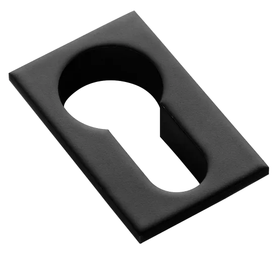LUX-KH-SM NERO, накладка на евроцилиндр, цвет - черный фото купить Ярославль