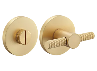 Завёртка сантехническая, на круглой розетке 6 мм, MH-WC-R6T MSG, цвет - мат. сатинированное золото