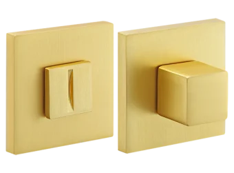 Завёртка сантехническая, на квадратной розетке 6 мм, MH-WC-S6 MSG, цвет - мат. сатинированное золото