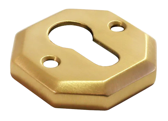 LUX-KH-Y OSA, накладка на евроцилиндр, цвет - матовое золото фото купить Ярославль