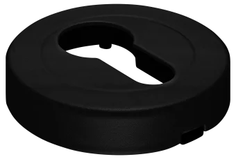 LUX-KH-R2 NERO, накладка на евроцилиндр, цвет - черный